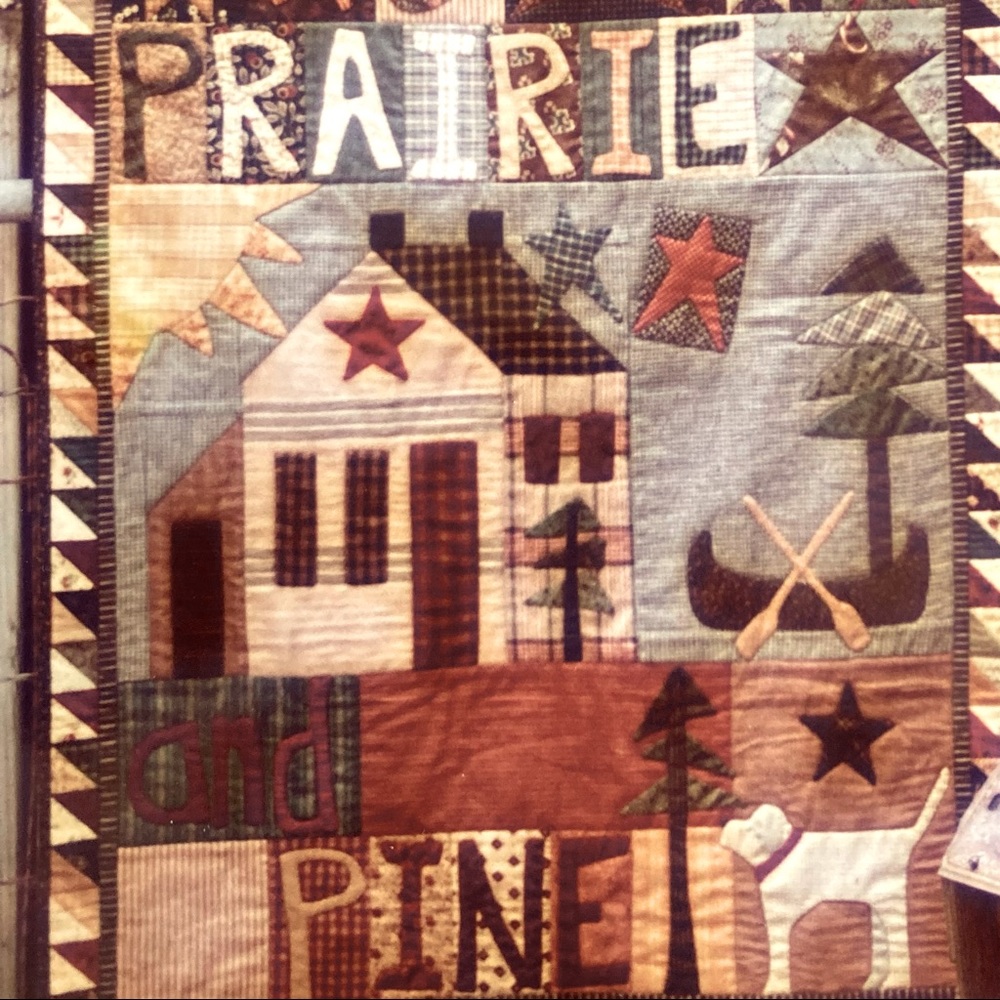 Quilt Pattern - Country Threads - Prairie & Pine - Cabin Throw or Wall Hanging